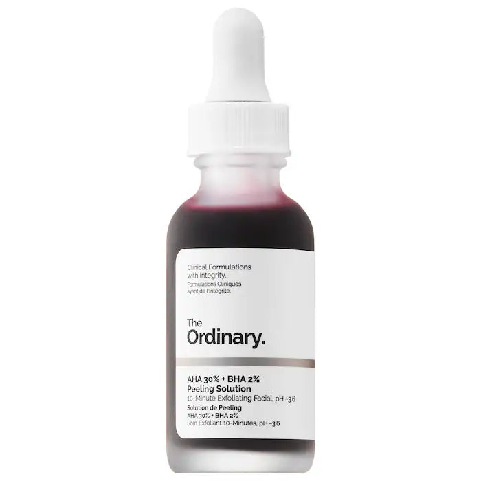 AHA 30% + BHA 2% Exfoliating Peeling Solution - The Ordinary | Sephora